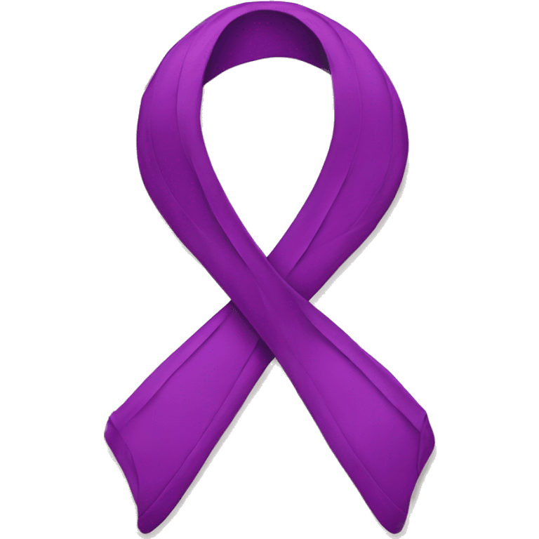 Cancer ribbon emoji