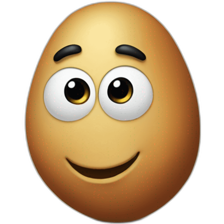 Monsieur Patate de Pixar sans moustache  emoji