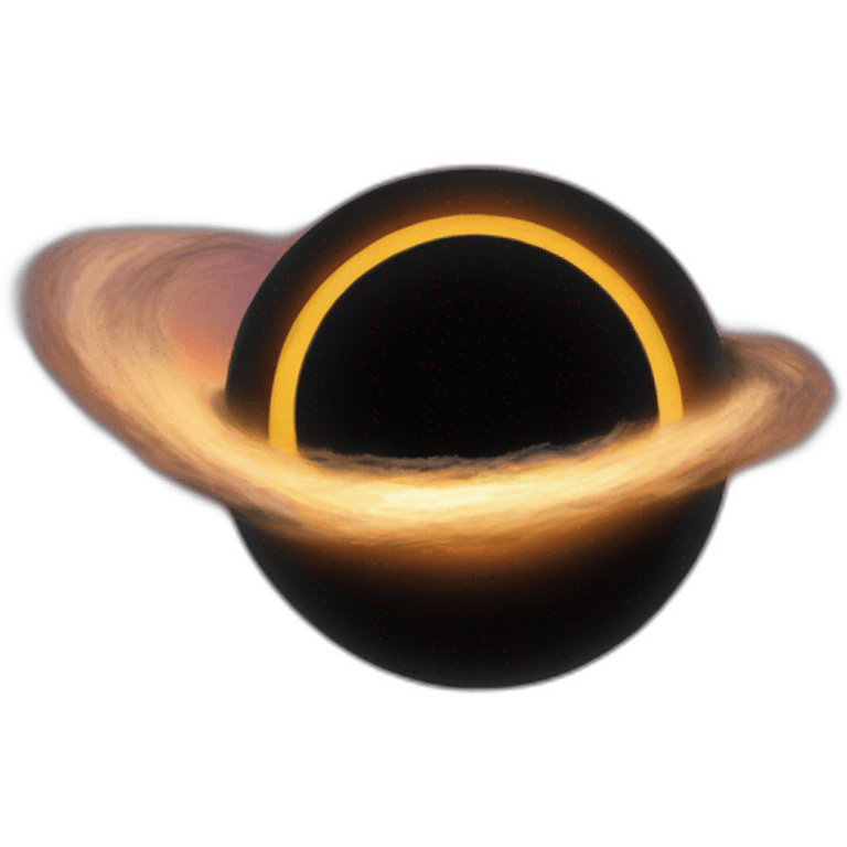 black hole in space emoji