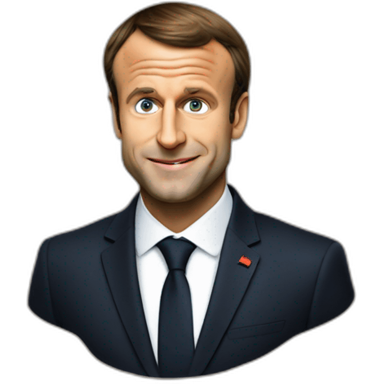 Emmanuel Macron emoji