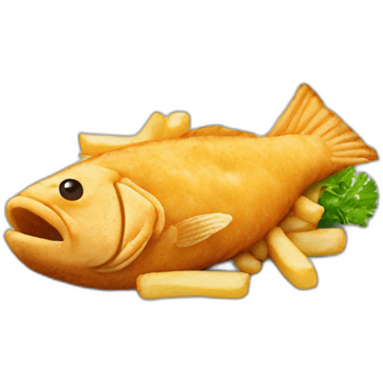 fish chips emoji