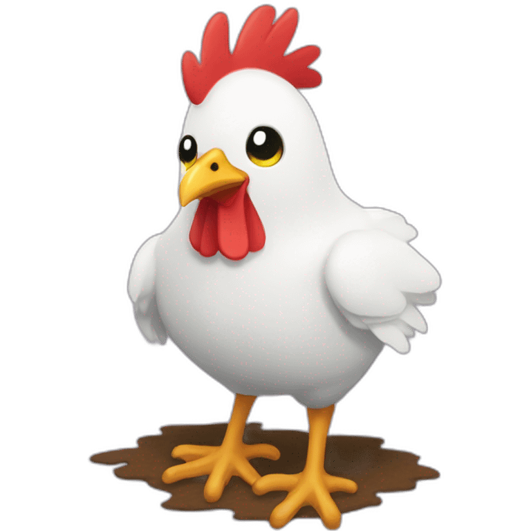 stardew valley chicken emoji