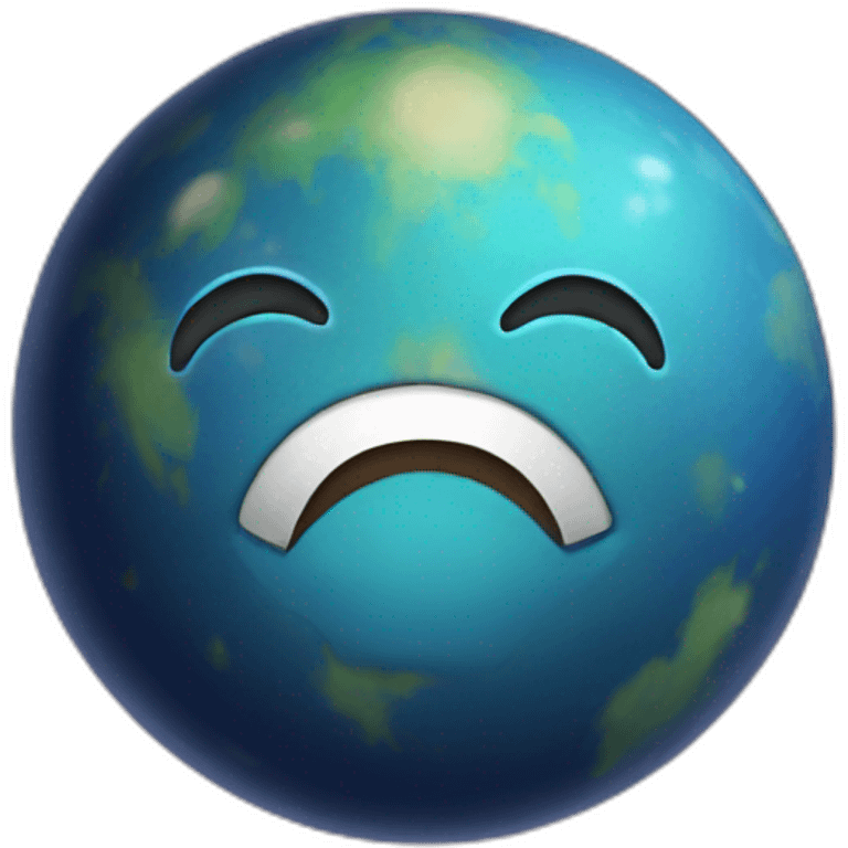 planet happy emoji