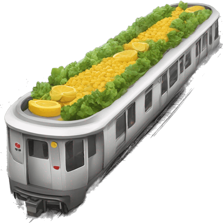 wagon subway of Paris line 14 emoji