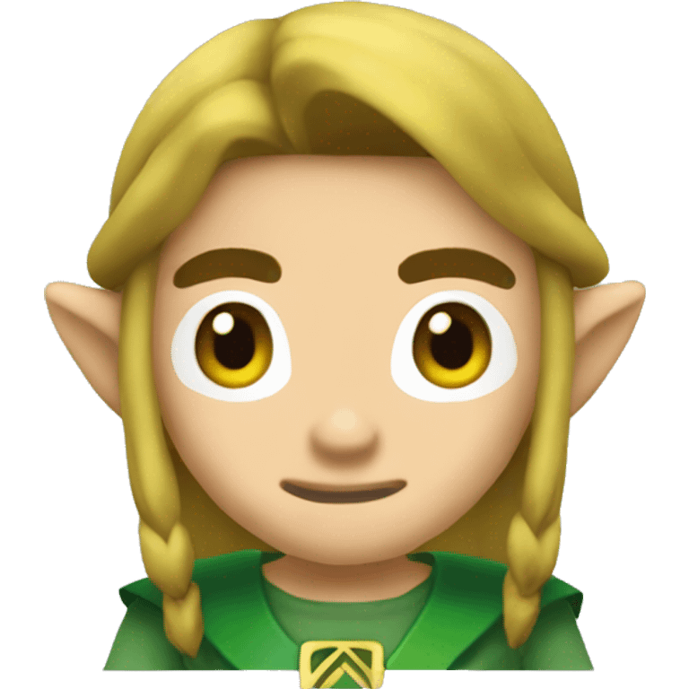 Link in the legend of zelda emoji