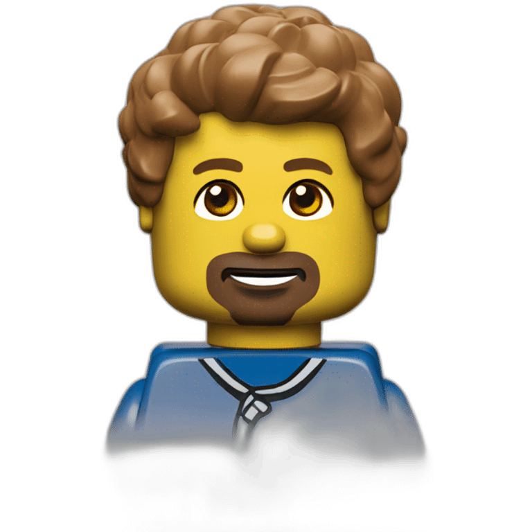 Lego minifigure emoji