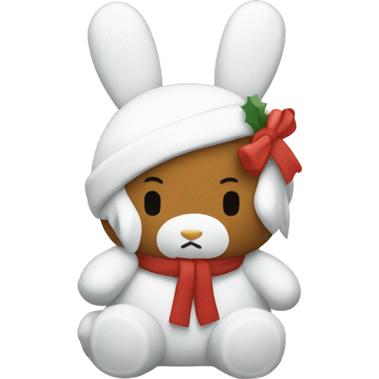 Christmas Miffy  emoji