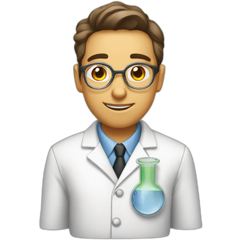 scientist chemist biologist emoji