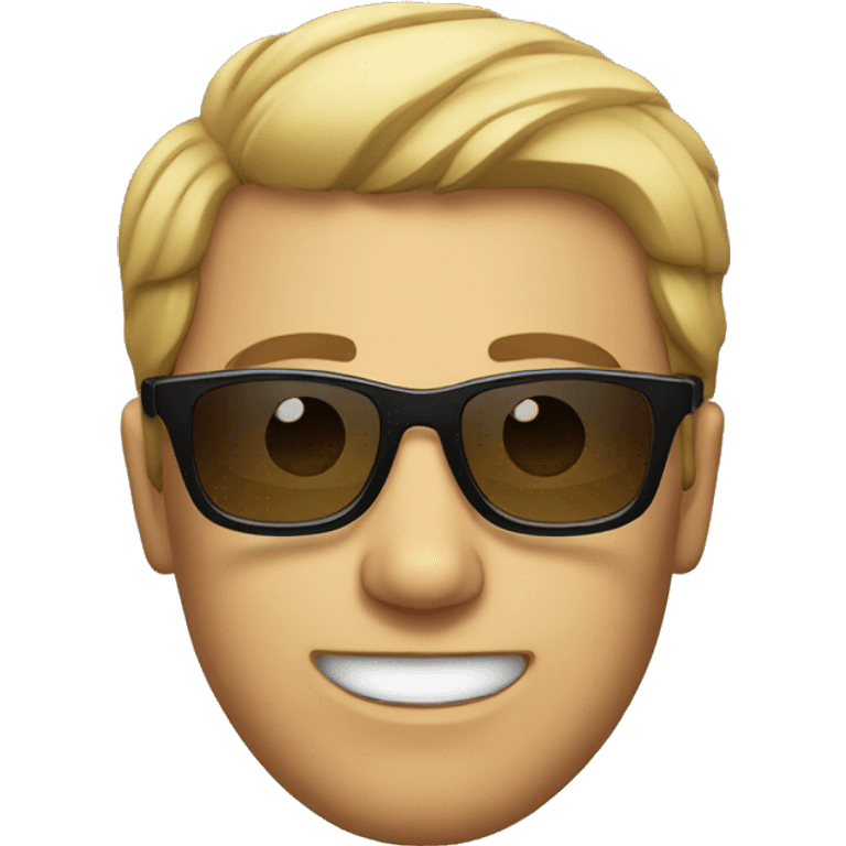 men with sunglass emoji