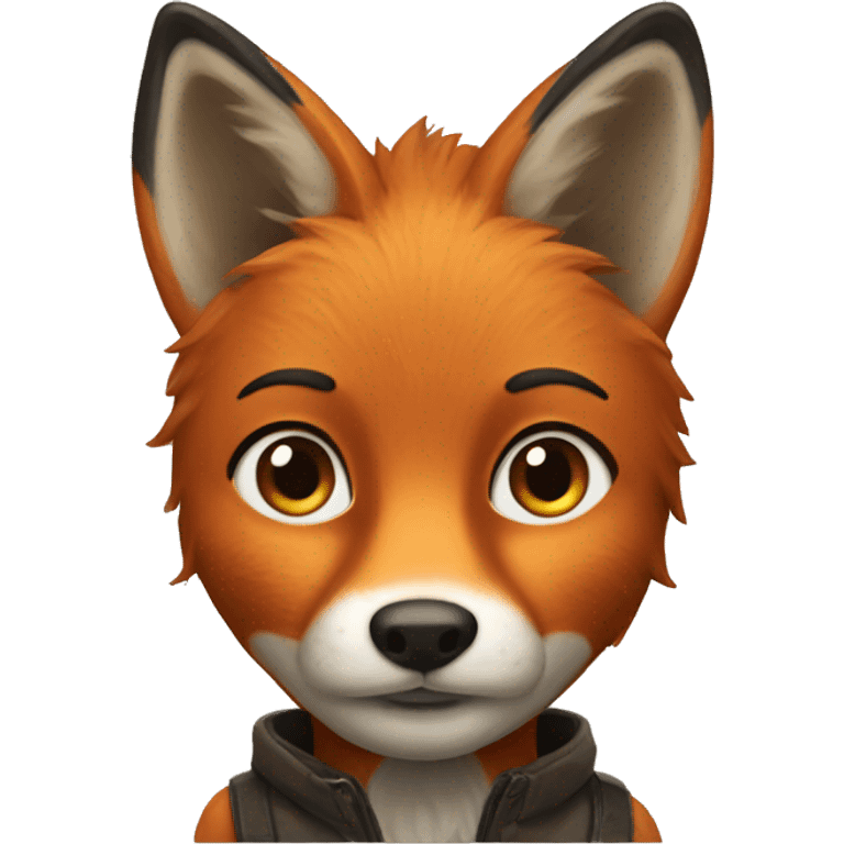 Fox like a human  emoji