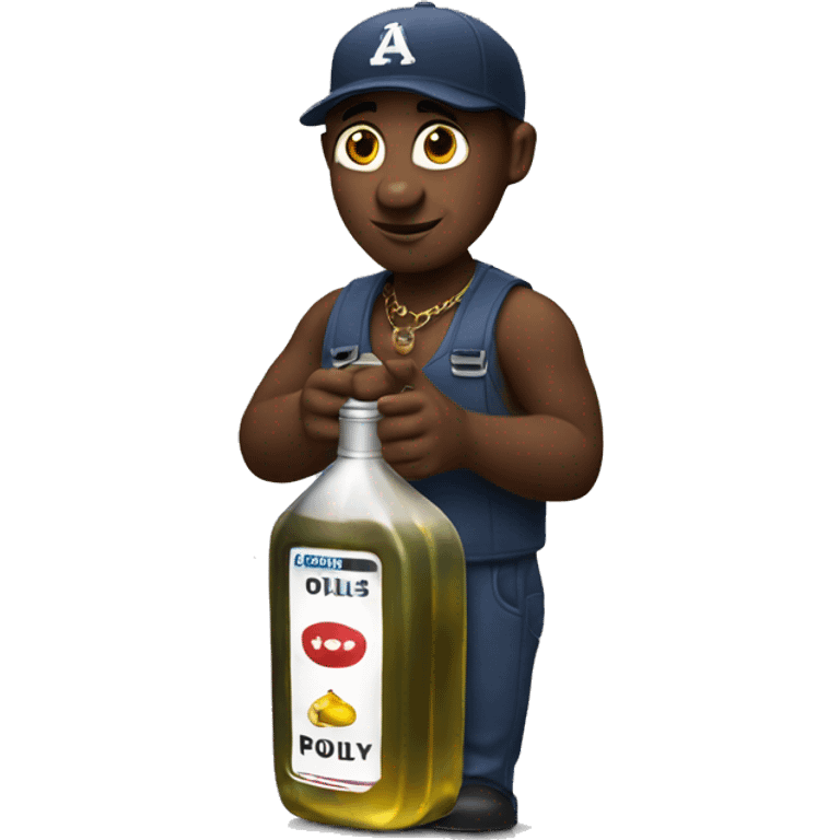 Pdiddy holding oil emoji