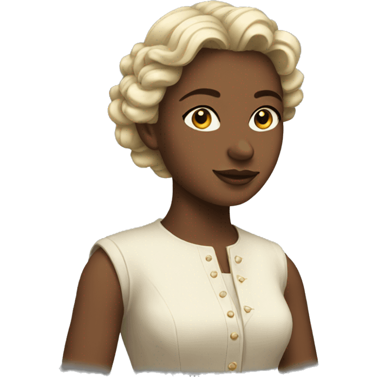 History girl emoji