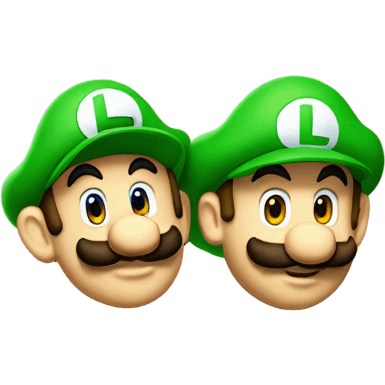 Mario and Luigi emoji