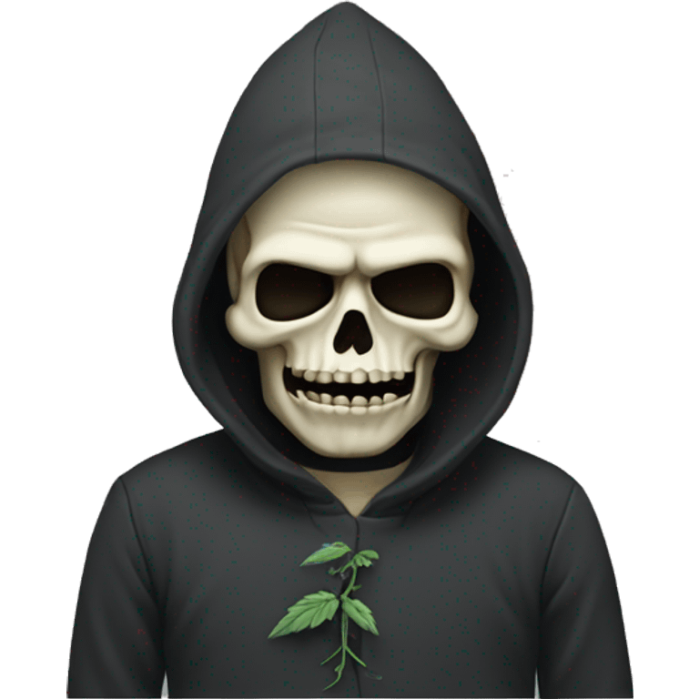 Grim reefer emoji