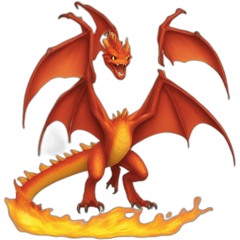 Dracaufeu emoji