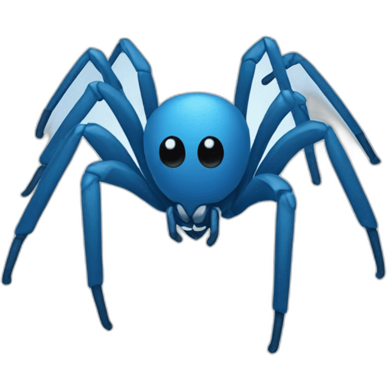 Blue Spider emoji