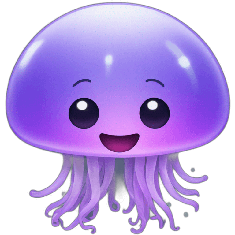 smiling jellyfish emoji