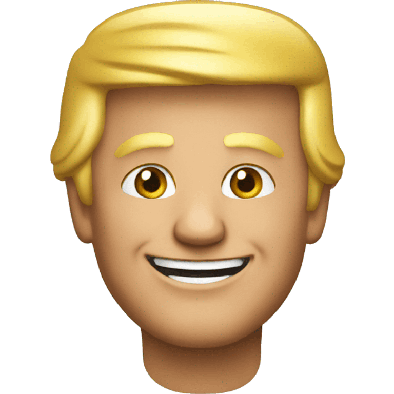 Trump happy emoji