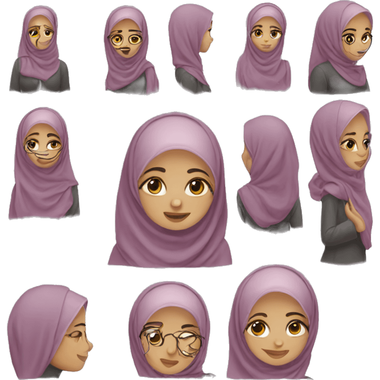 Hijab girl  emoji