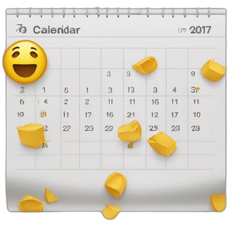 calendar emoji