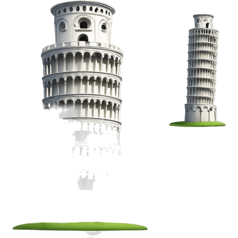 Leaning tower of pisa emoji