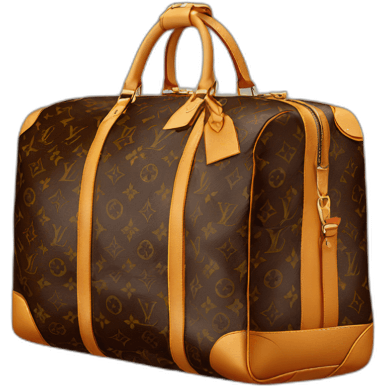 louis Vuitton travel bag emoji