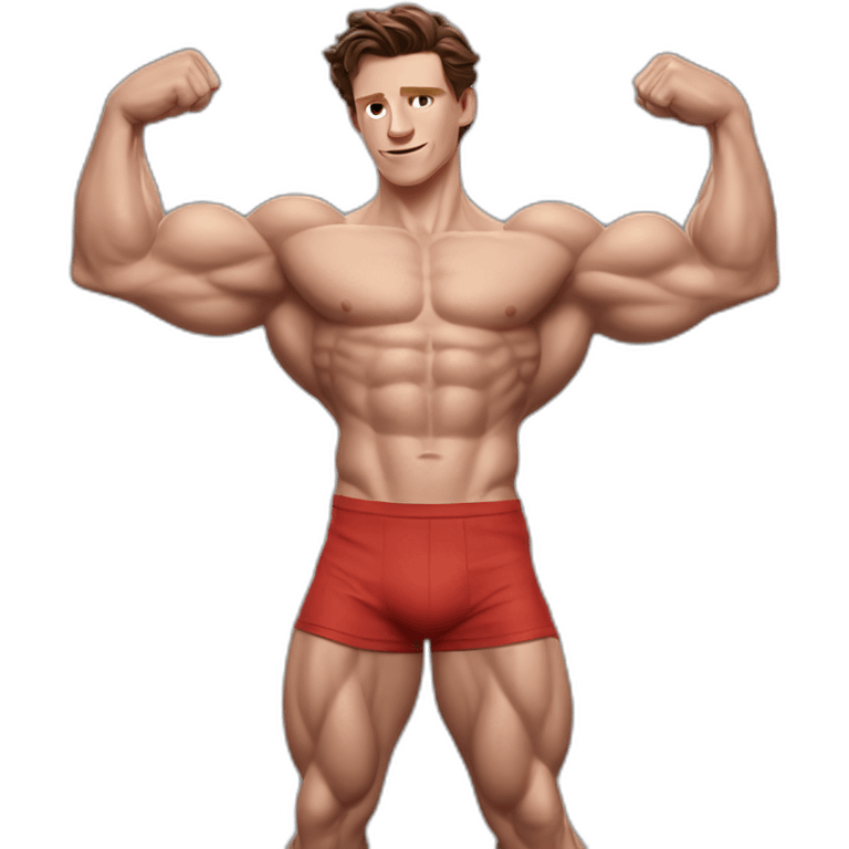 Tom Holland bodybuilder emoji