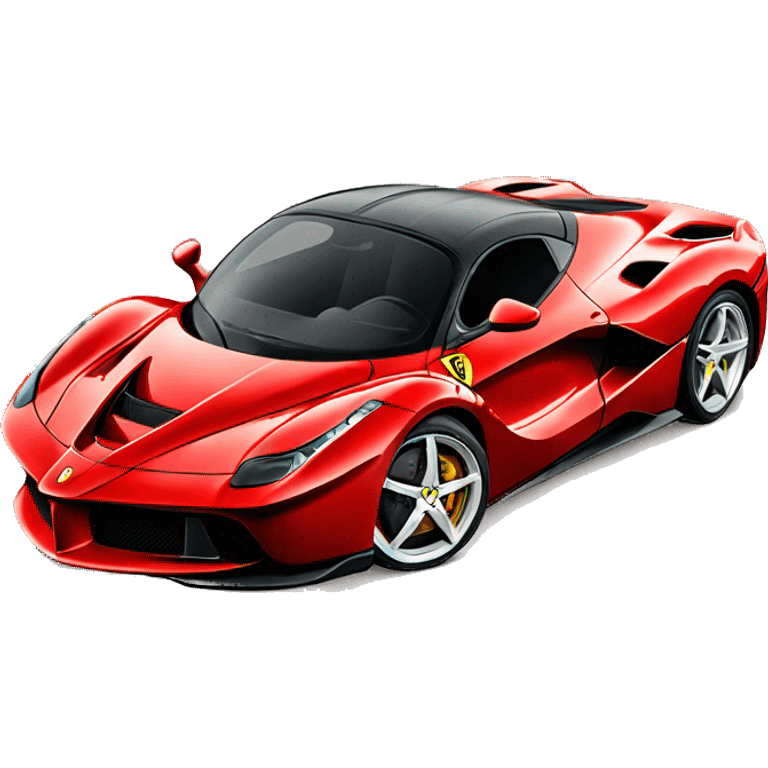 A sports car like the La Ferrari emoji