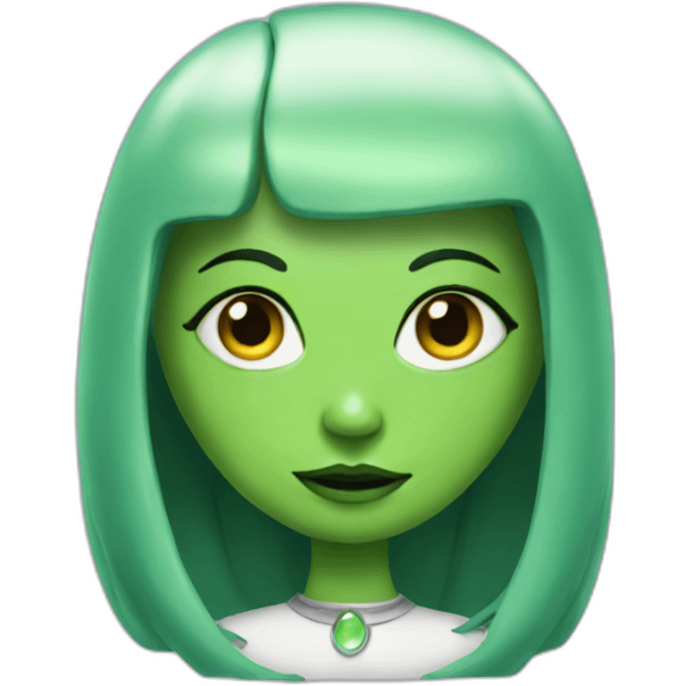 Miss alien emoji