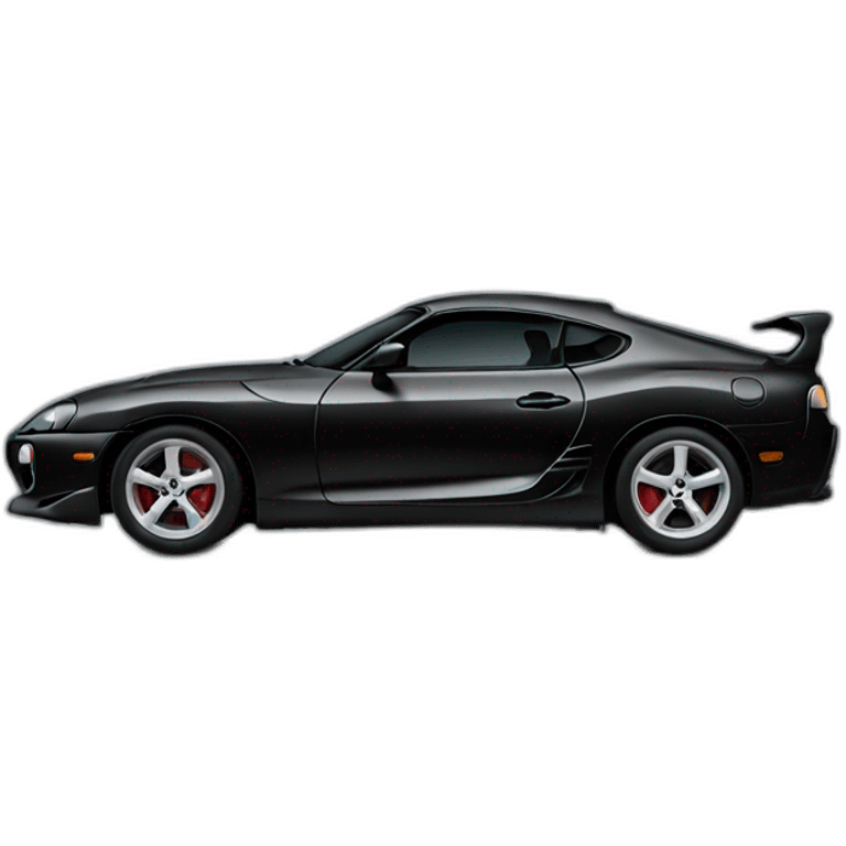 toyota supra noire emoji