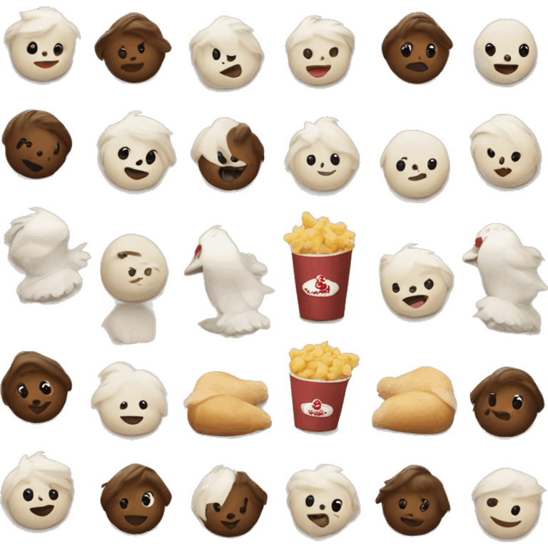 chick fil a emoji