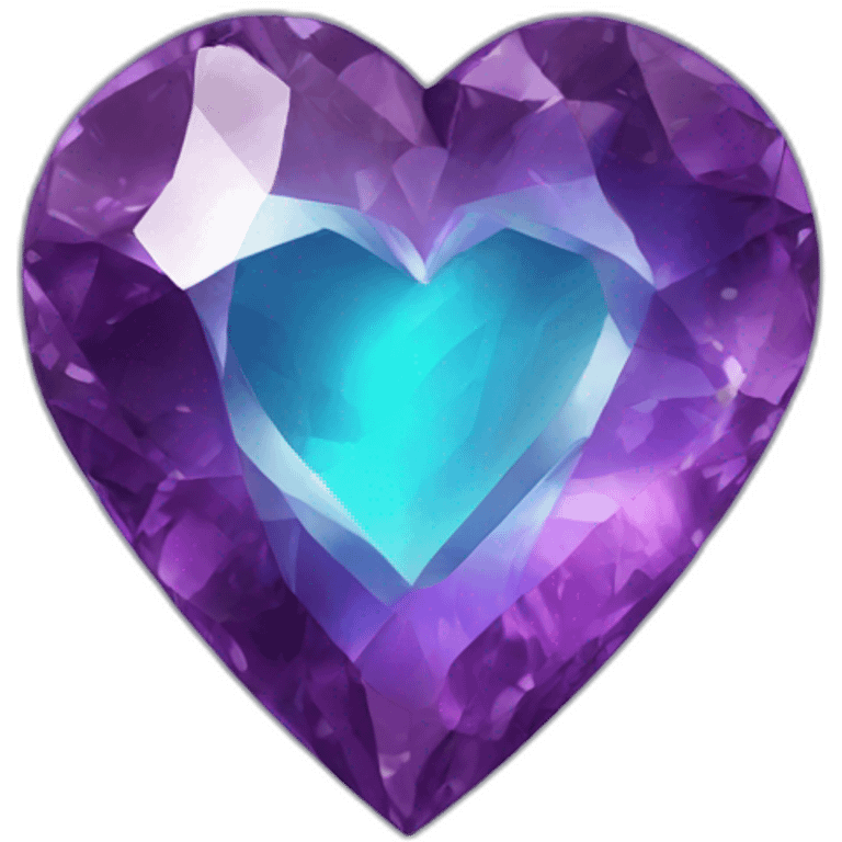 gemstone heart emoji