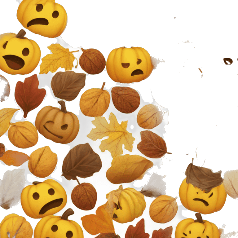 Pack of fall emojis emoji