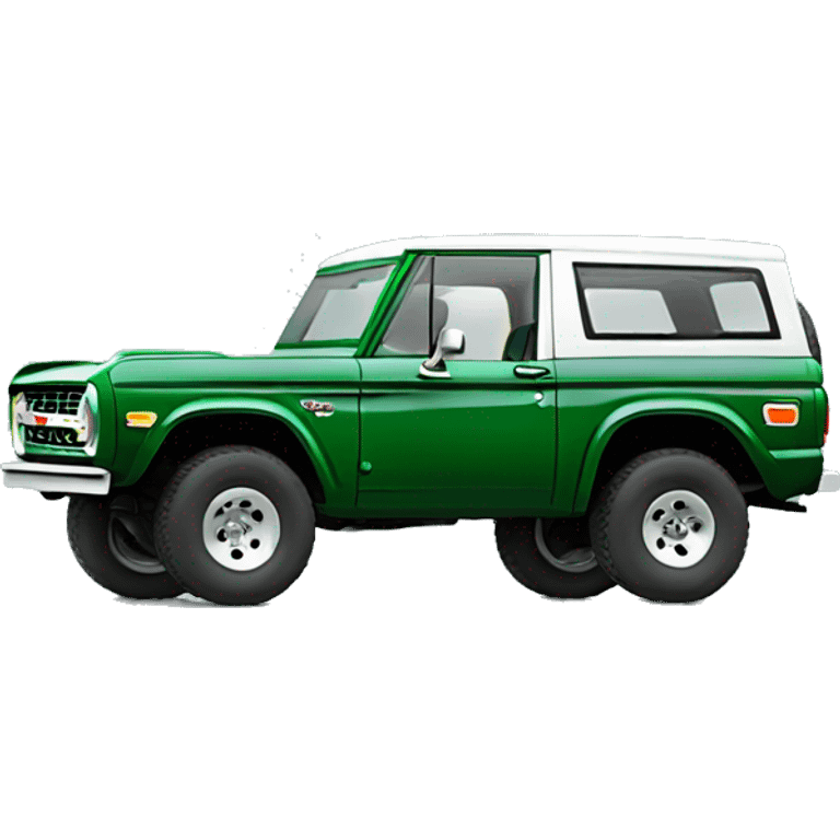 Green Ford bronco 2024 emoji