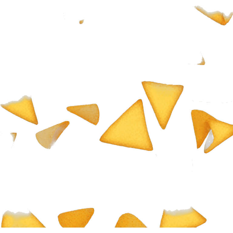 nacho chip triangle emoji