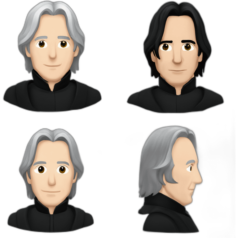 elegant severus snape alan rickman emoji