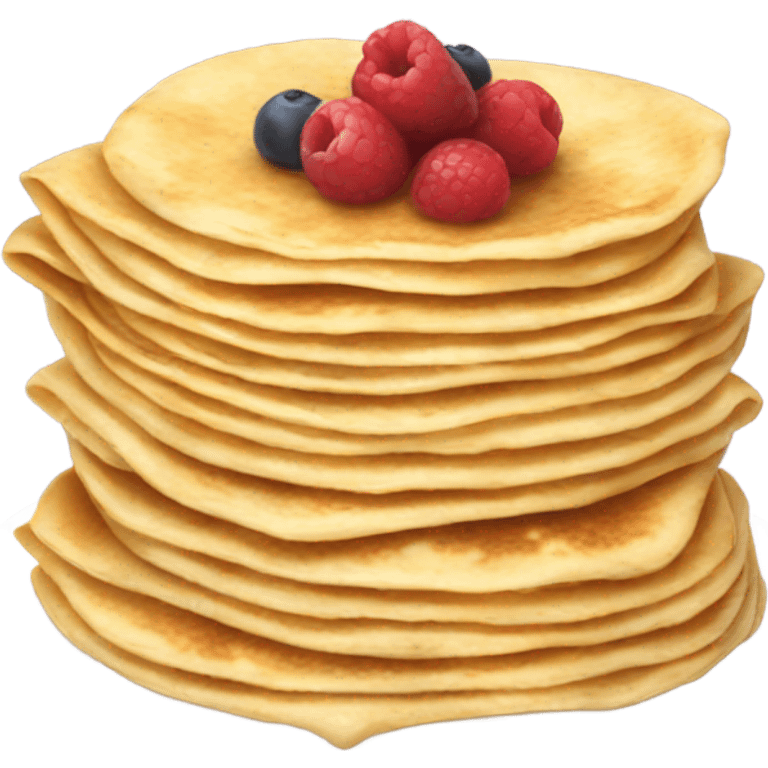 Stack of crepes emoji