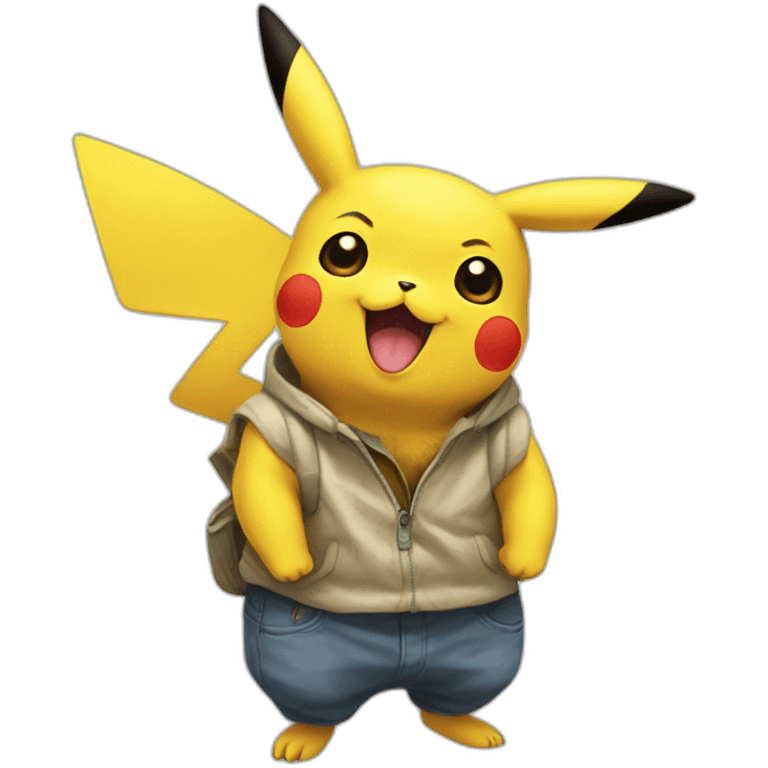 pikachu paunch emoji