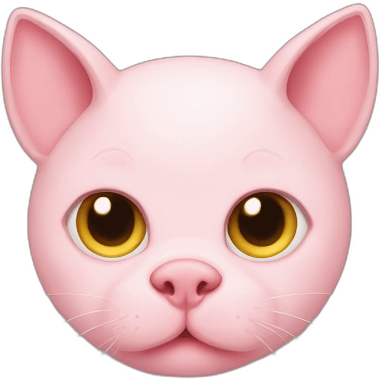 pig cat emoji