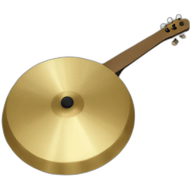 music cymbal emoji