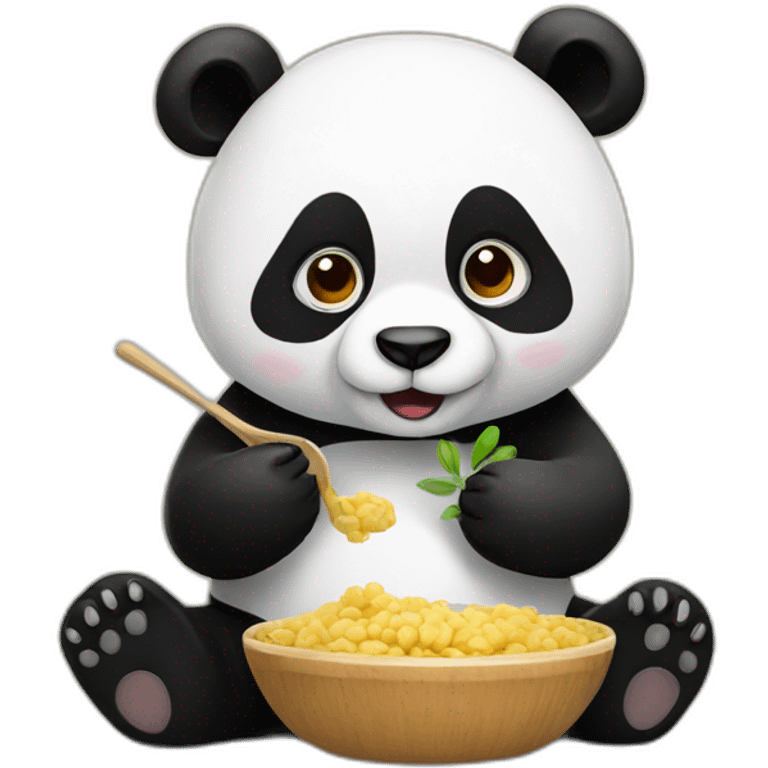 panda-eating emoji