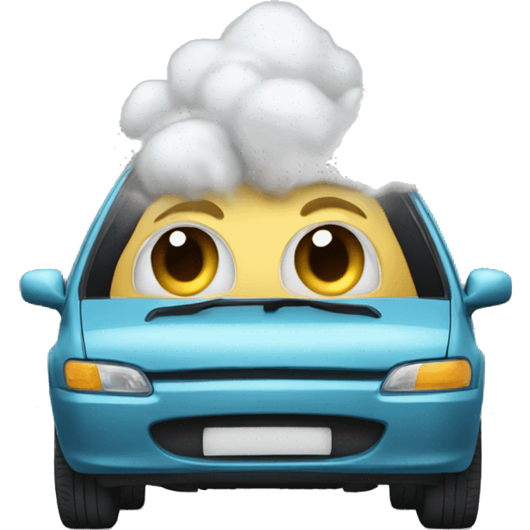 Hatchback farting emoji