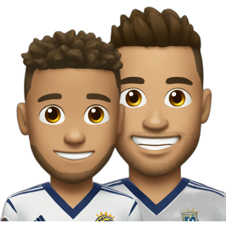 Neymar sur Ronaldo emoji