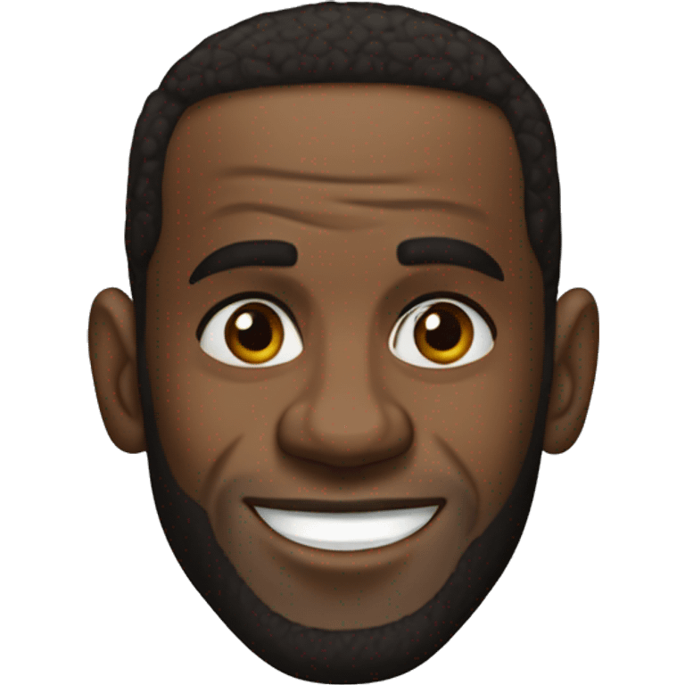 LeBron James hairline  emoji