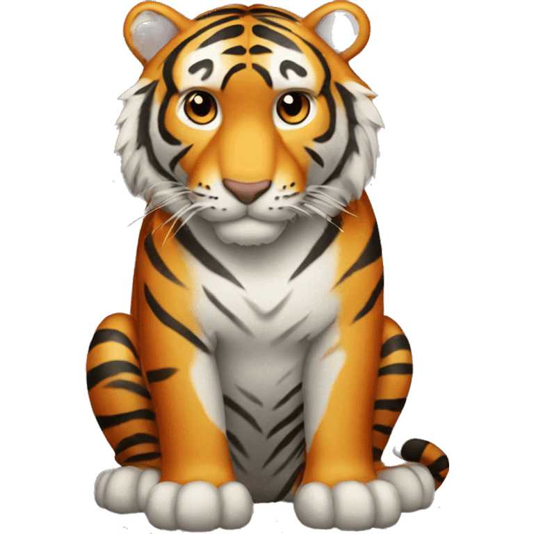 full body tiger emoji