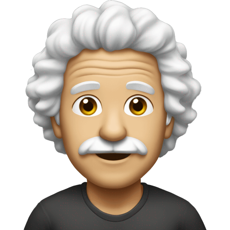 An albert Einsteing Crossfiter emoji