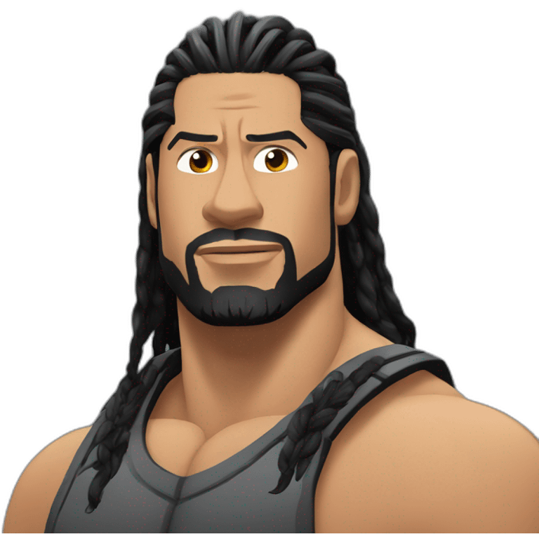 Roman Reigns WWE emoji