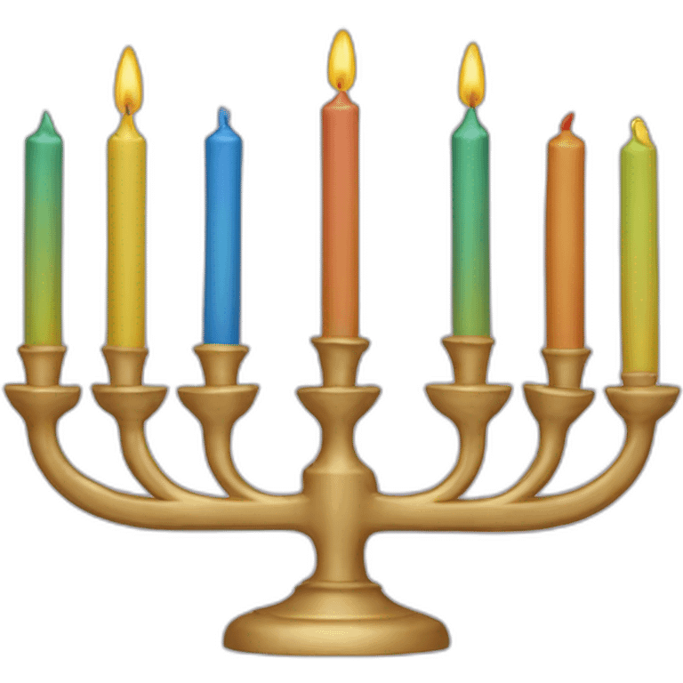 Hanukkiah emoji