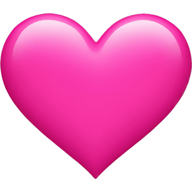 bright pink heart emoji