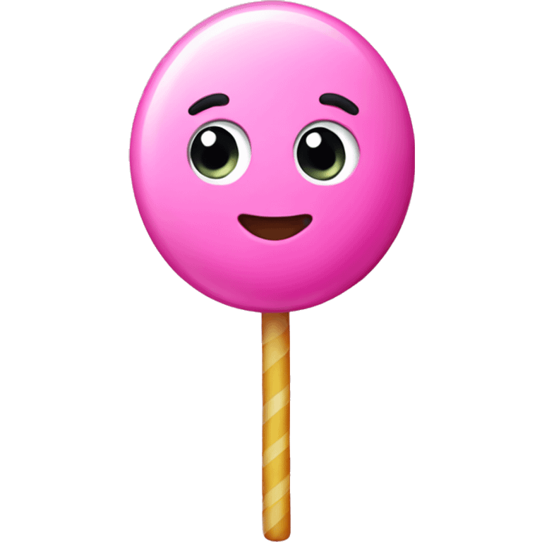 Pink candy emoji